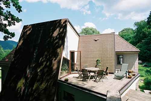 Holzrahmenbau baukult Architekur Schönbühel