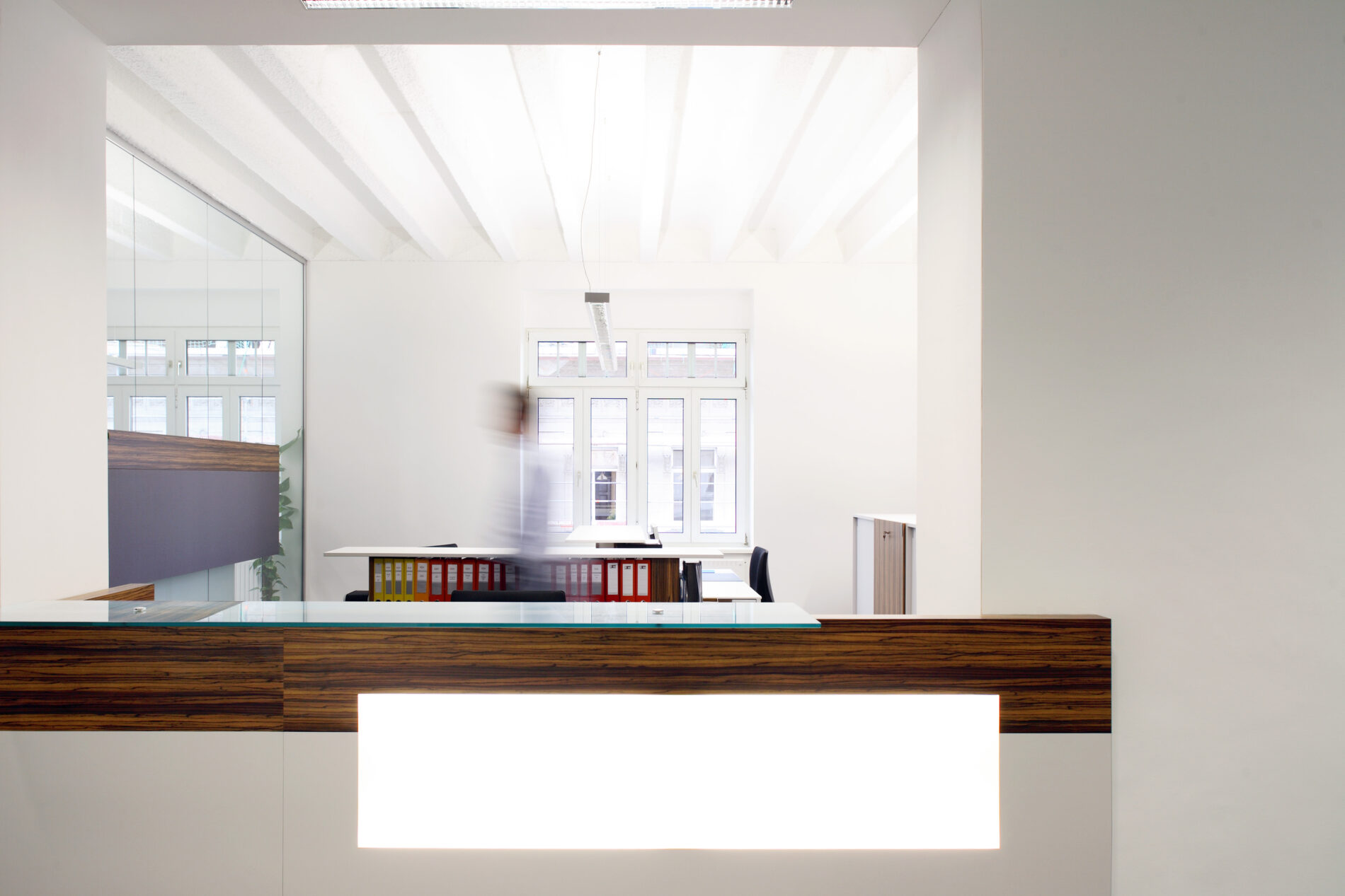 empfangsbereich 1 Büroumbau Wien Altbau